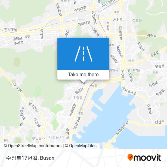 수정로17번길 map