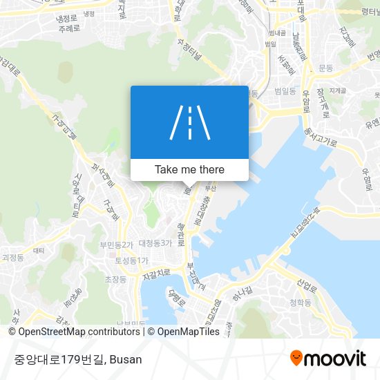 중앙대로179번길 map