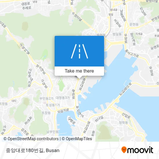 중앙대로180번길 map