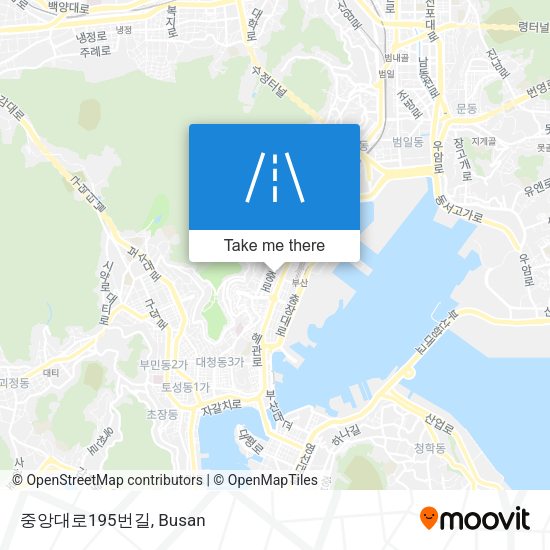 중앙대로195번길 map
