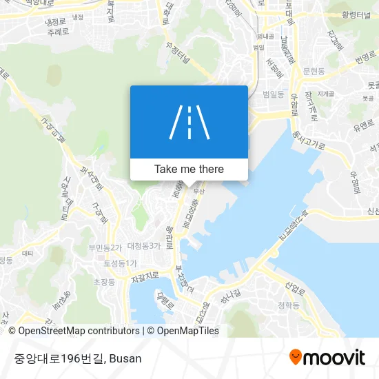 중앙대로196번길 map
