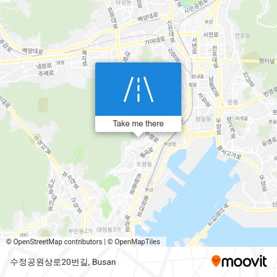 수정공원상로20번길 map