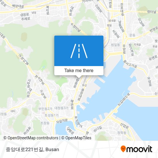 중앙대로221번길 map