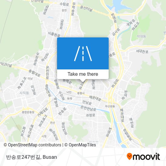 반송로247번길 map