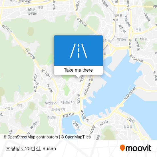 초량상로25번길 map