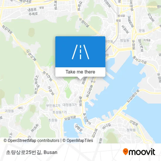 초량상로25번길 map