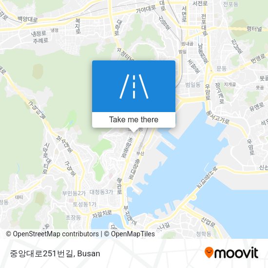 중앙대로251번길 map