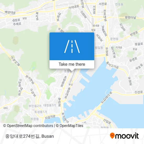 중앙대로274번길 map