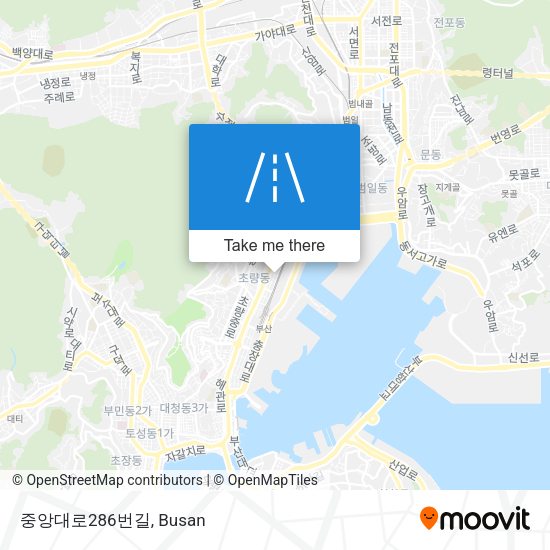 중앙대로286번길 map