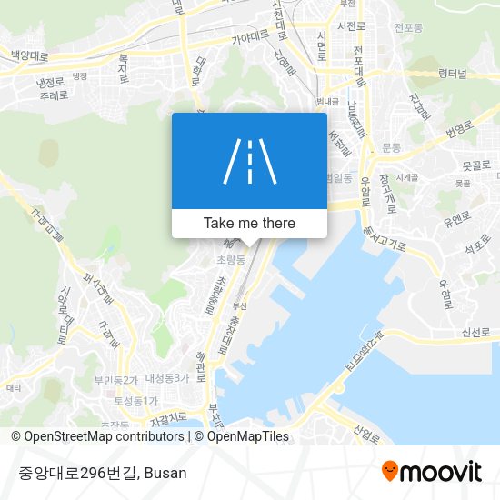 중앙대로296번길 map