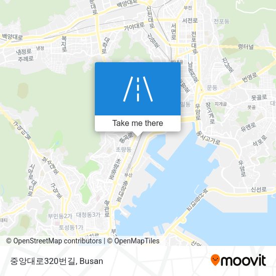 중앙대로320번길 map