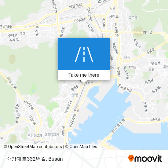 중앙대로332번길 map