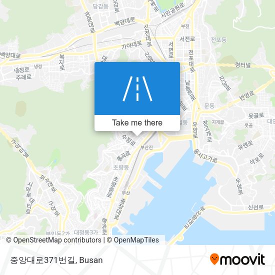중앙대로371번길 map