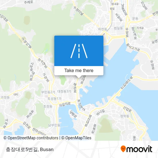 충장대로5번길 map