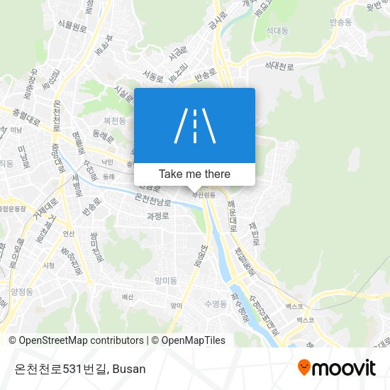 온천천로531번길 map