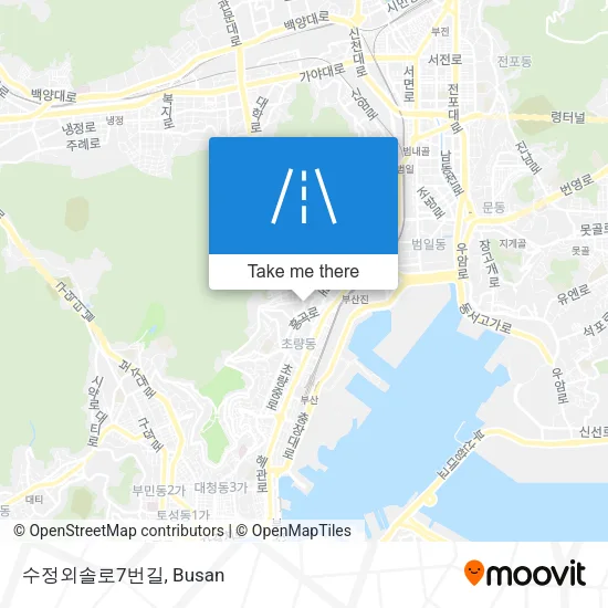 수정외솔로7번길 map