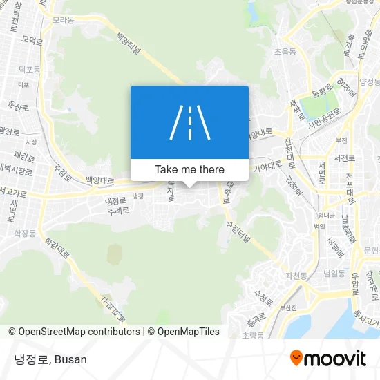 냉정로 map