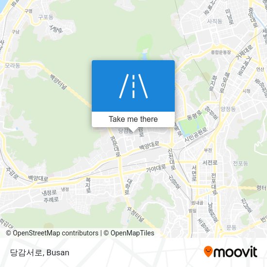 당감서로 map