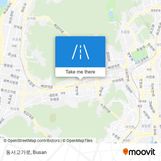 동서고가로 map