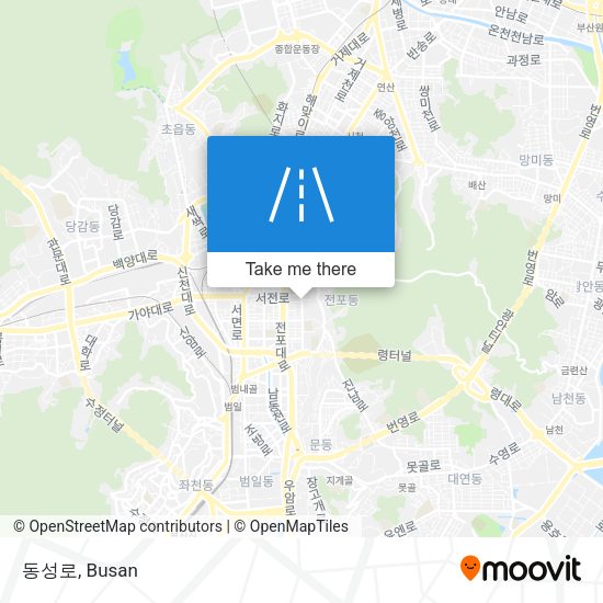 동성로 map
