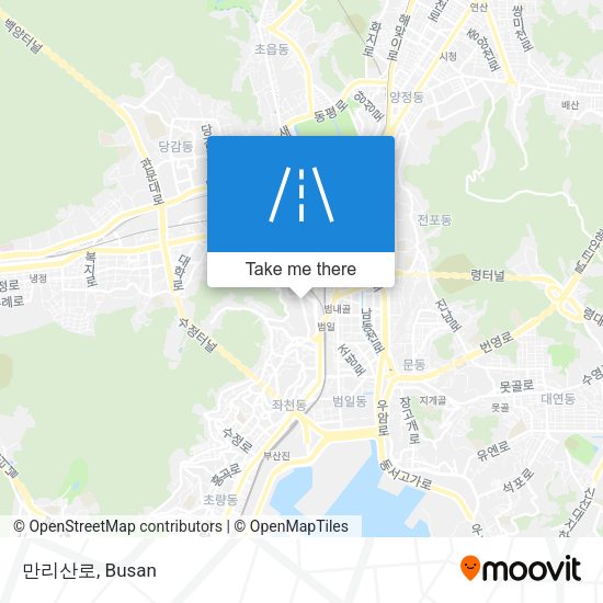 만리산로 map