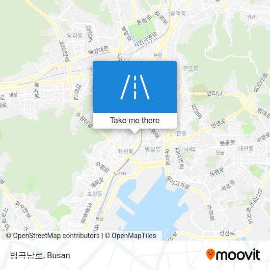 범곡남로 map