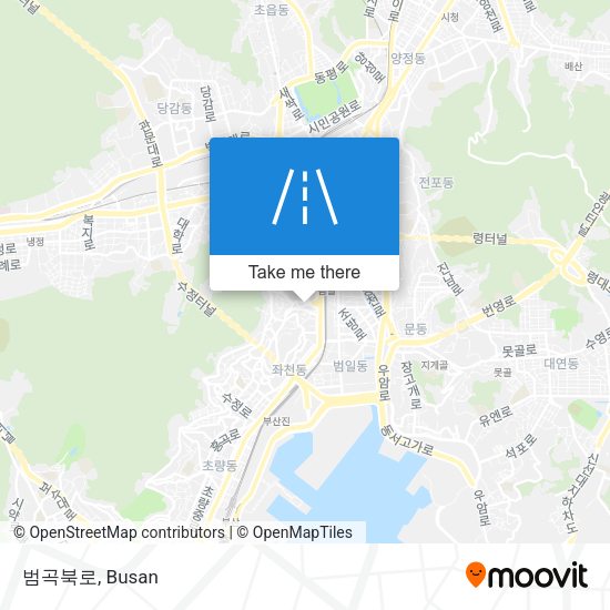 범곡북로 map