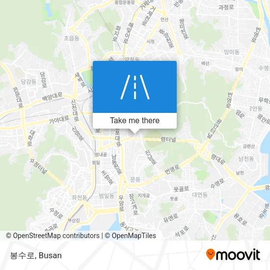 봉수로 map