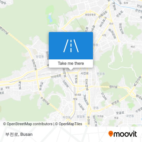 부전로 map