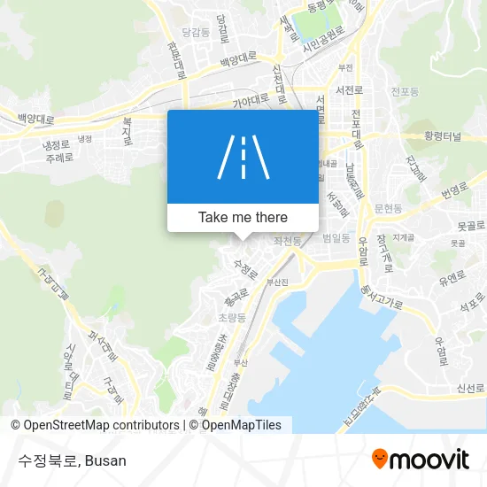 수정북로 map