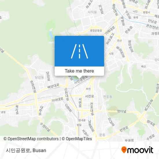 시민공원로 map