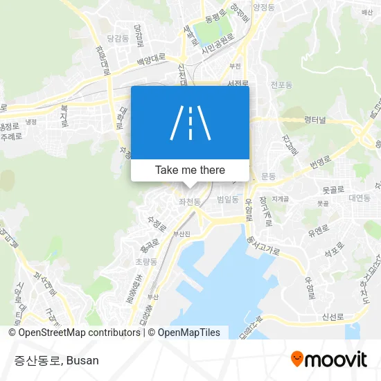 증산동로 map