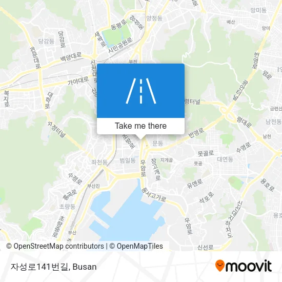 자성로141번길 map