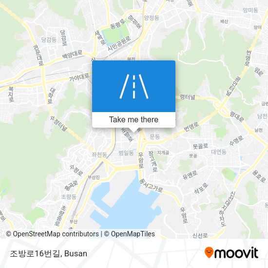 조방로16번길 map