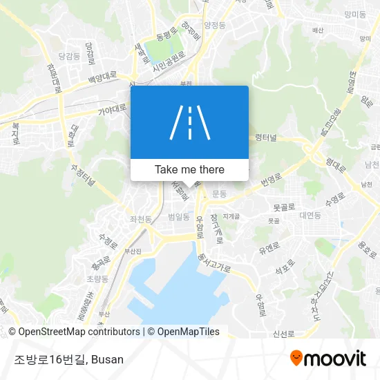조방로16번길 map