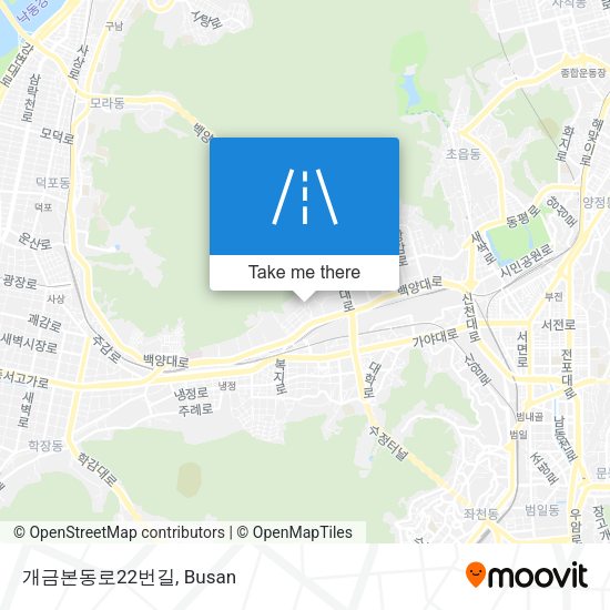 개금본동로22번길 map