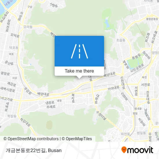 개금본동로22번길 map