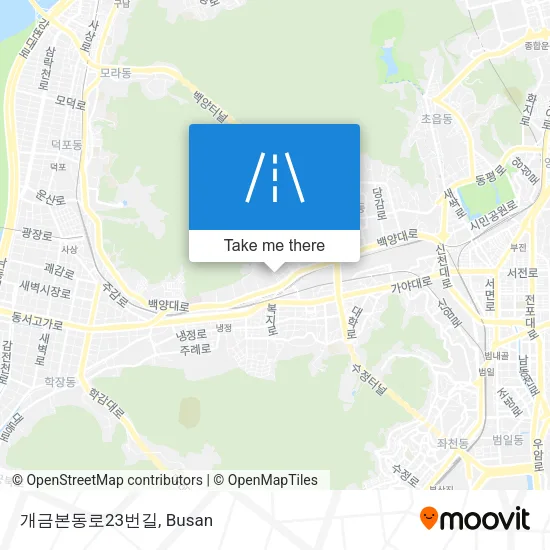 개금본동로23번길 map