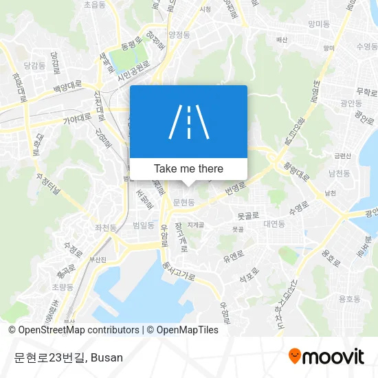 문현로23번길 map