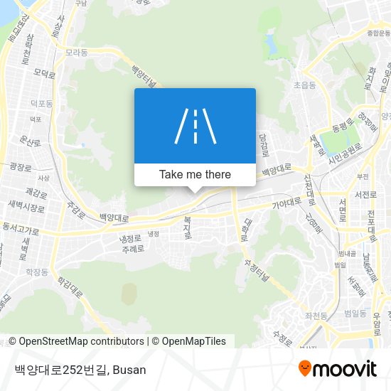 백양대로252번길 map