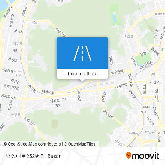 백양대로252번길 map