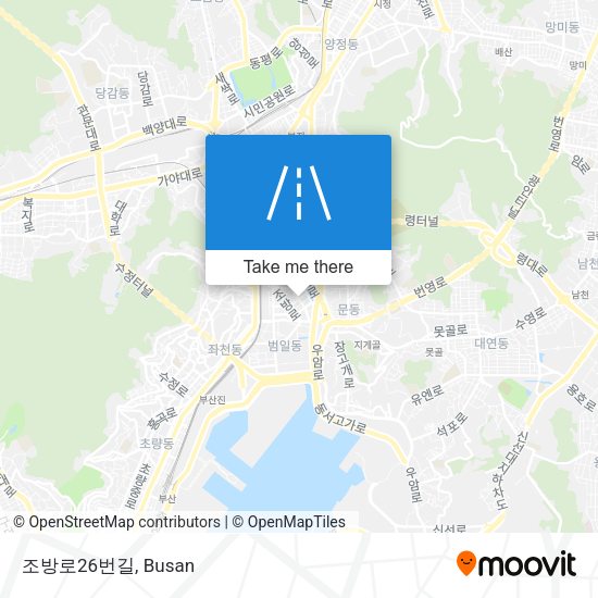 조방로26번길 map