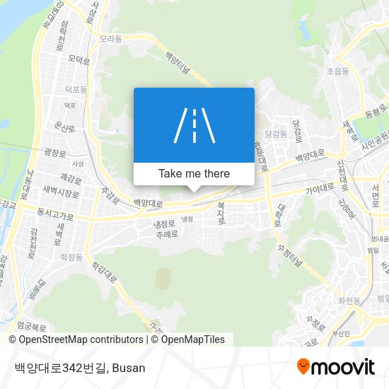 백양대로342번길 map