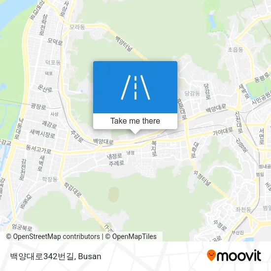 백양대로342번길 map