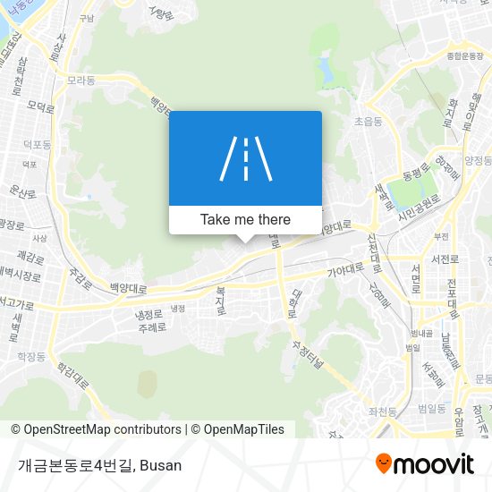 개금본동로4번길 map