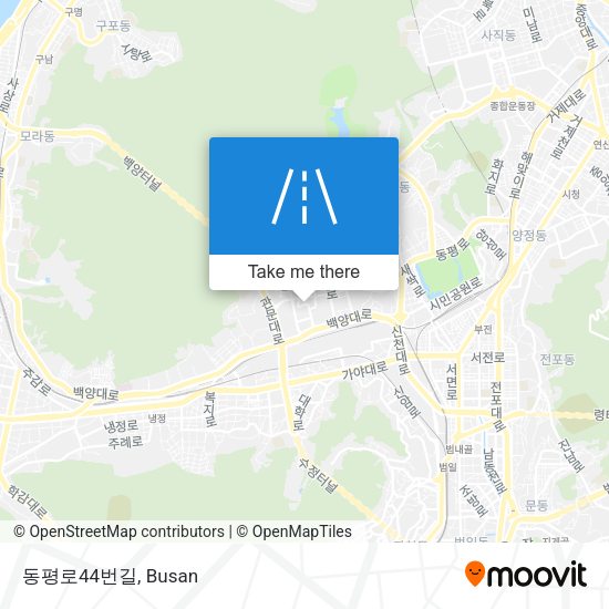 동평로44번길 map