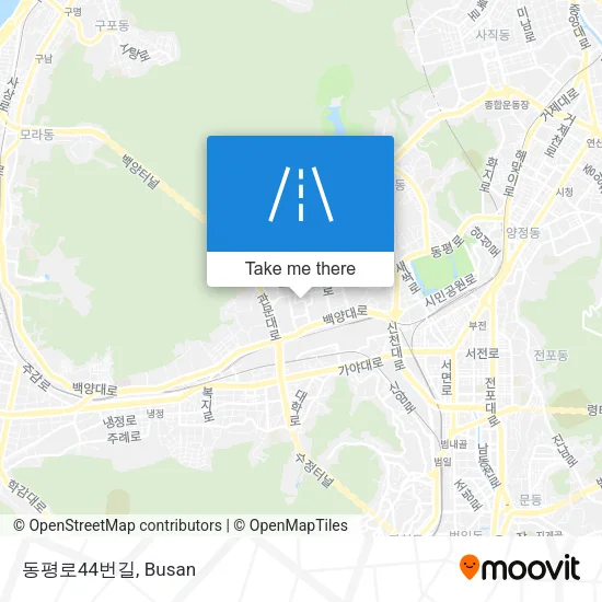 동평로44번길 map