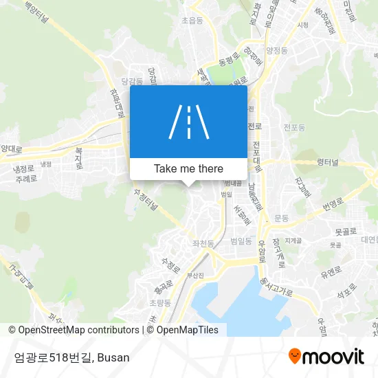 엄광로518번길 map