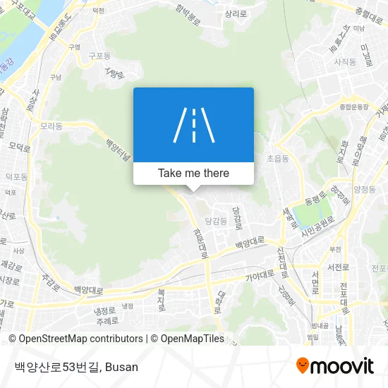 백양산로53번길 map