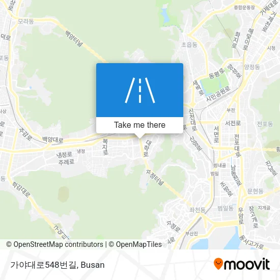 가야대로548번길 map